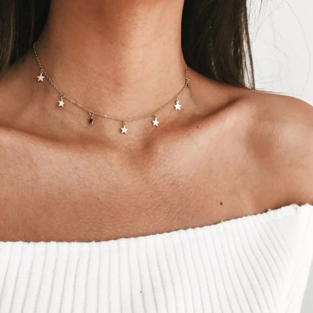 brandy melville star choker